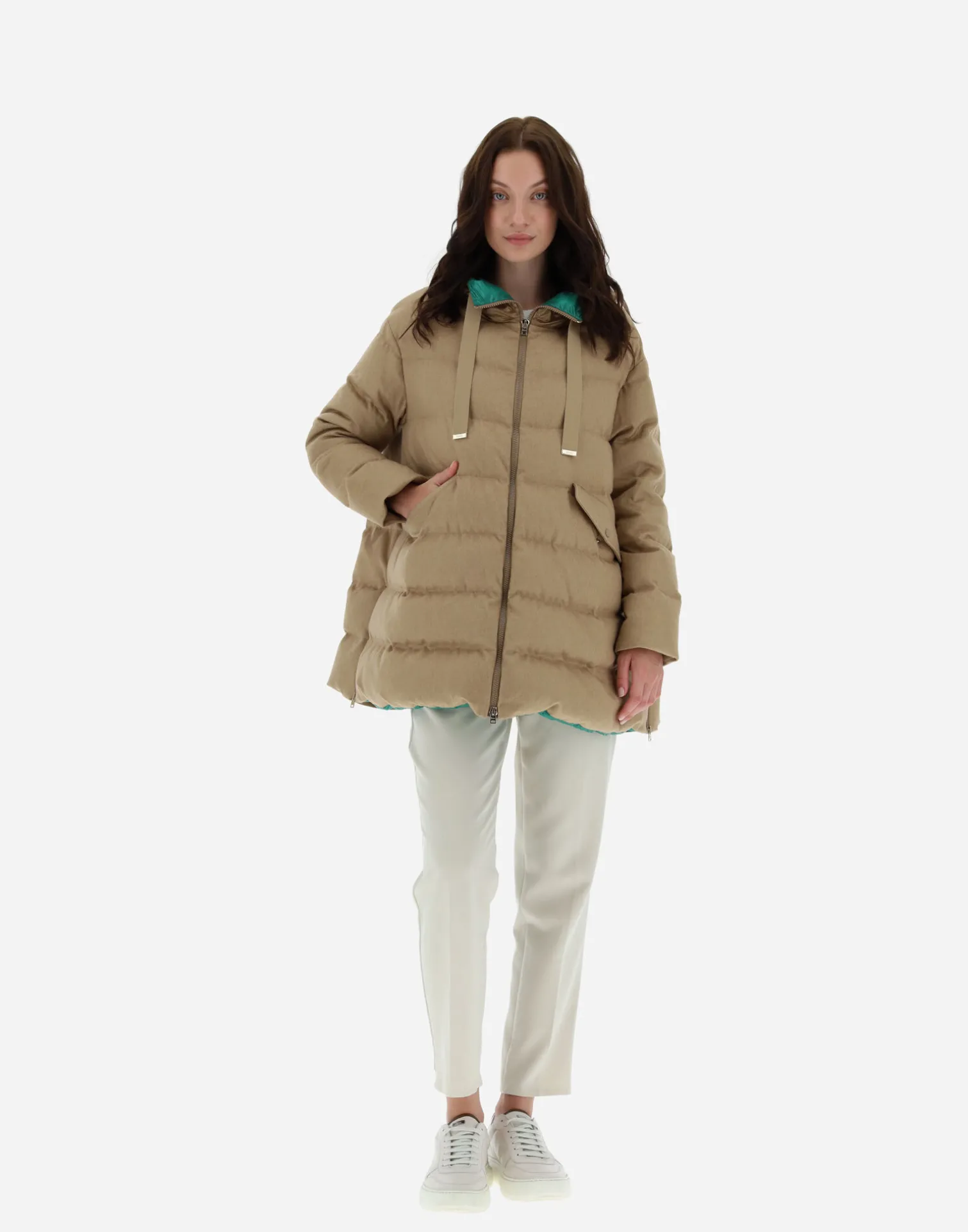 Herno A-Shape|Women Long Down Jackets