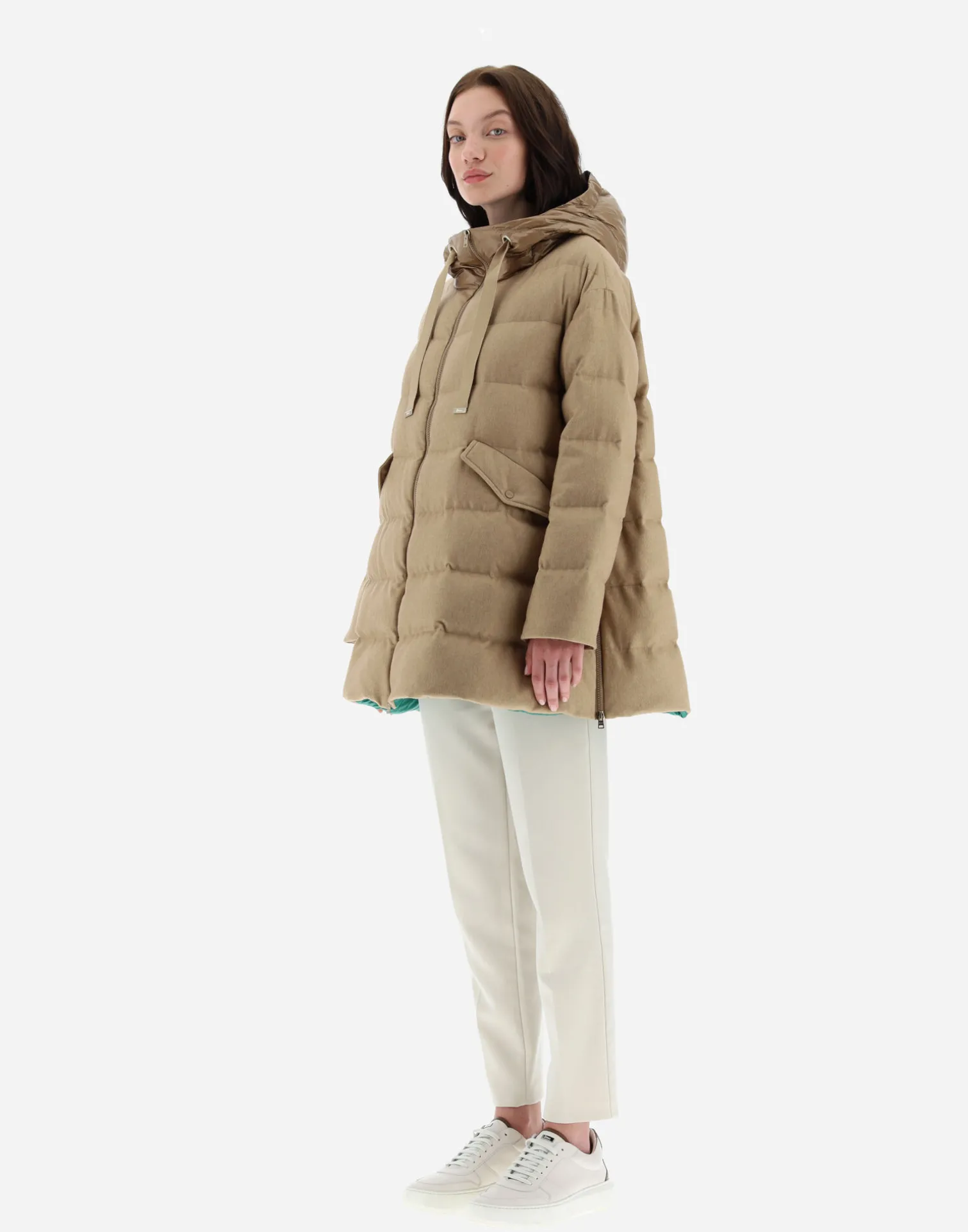Herno A-Shape|Women Long Down Jackets