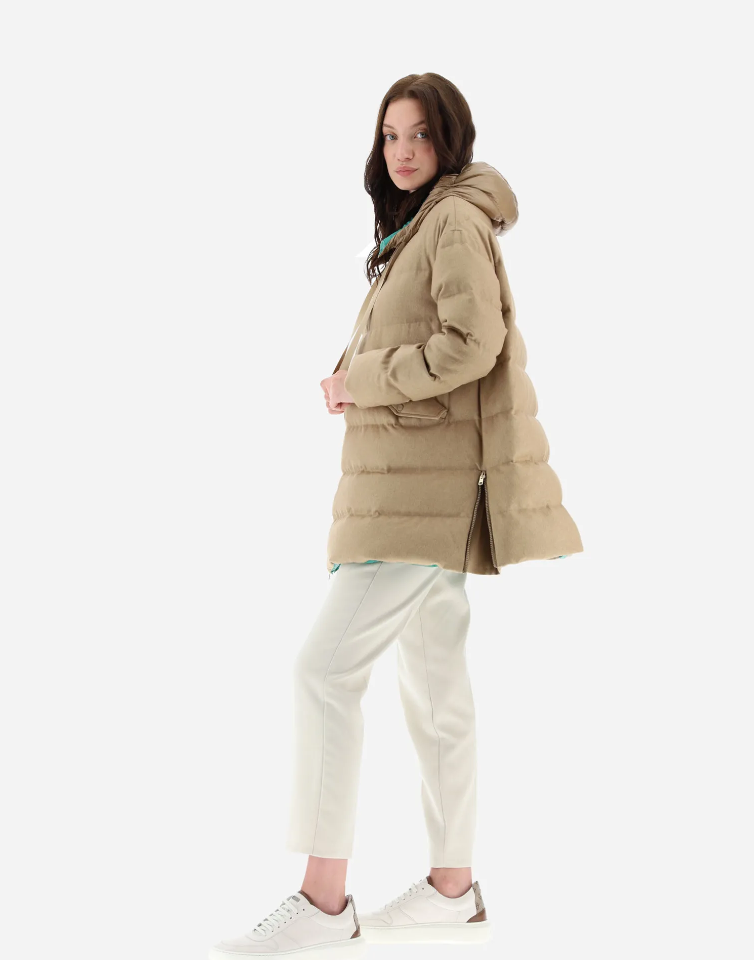 Herno A-Shape|Women Long Down Jackets