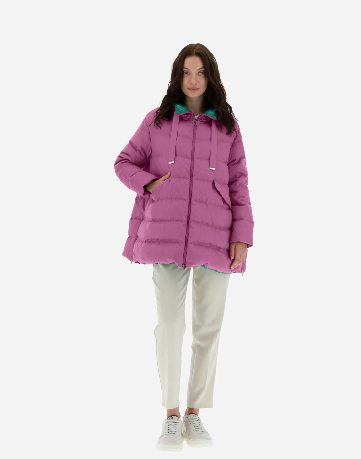 Herno A-Shape|Women Long Down Jackets
