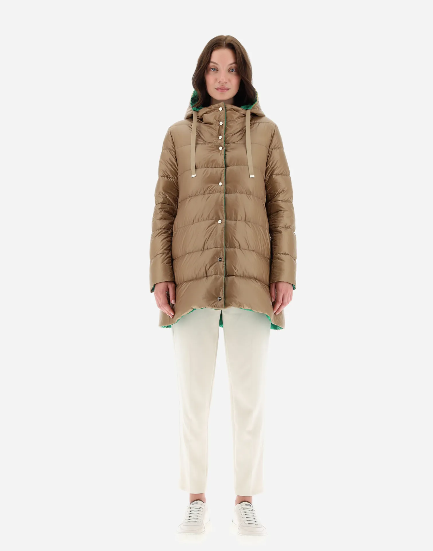 Herno A-Shape|Women Long Down Jackets